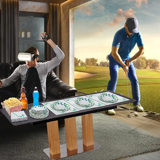 180Pcs Golf Party Supplies Paper Plates and Napkins Serve 60 | Disposable - Image 5