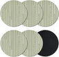 Sage Green Coasters Set of 6 Absorbent Coasters by Unknown