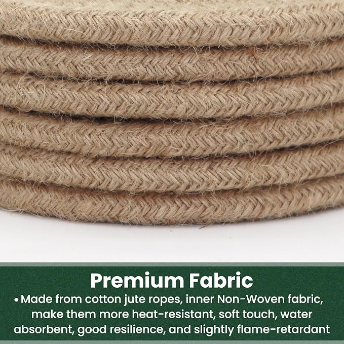 8 Inch Trivets for Hot Dishes, Hot Pots and Pans, Large Coaster for Kitchen - Image 3