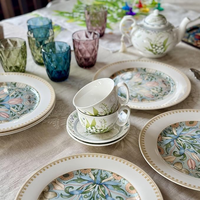 STP GOODS Bone China Tea/Coffee Cup and Saucer in Gift Box Tea Cup and Saucer - Image 7