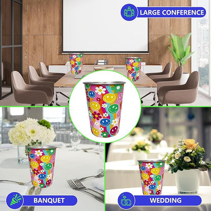 20oz 3PCS Stainless Steel Pint Cups, Reusable metal Cups, Drinking | Pint - Image 7