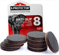 Non Slip Furniture Pads X-Protector - 8 PCS 1 1/2” - Premium Furniture Grippers - Self-Adhesive Rubber Feet for Furniture - Keep Furniture in Place!