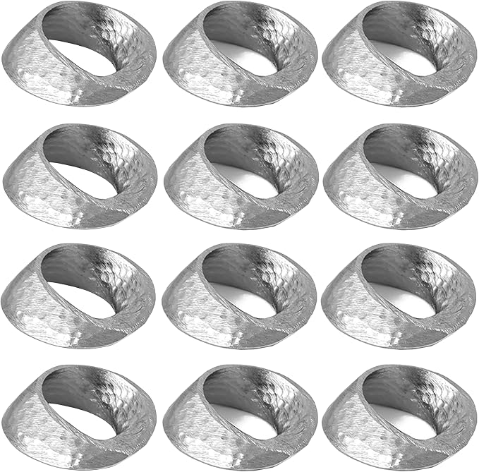 Mobius Metal Napkin Rings by ALPHALivingHOME