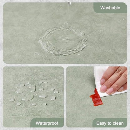 Vinyl Placemats Set of 4, Dual Sided Place Mats - Image 4