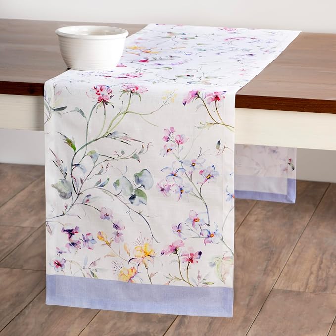 Maison d' Hermine Table Runner 100% Cotton 14.50" x 108" | Table Runners 108 - Image 9