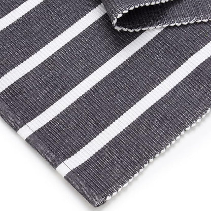 Encasa XO Dining Table Runner 13"x59" | Yarn Dyed Fine Ribbed Cotton | Roma - Image 5