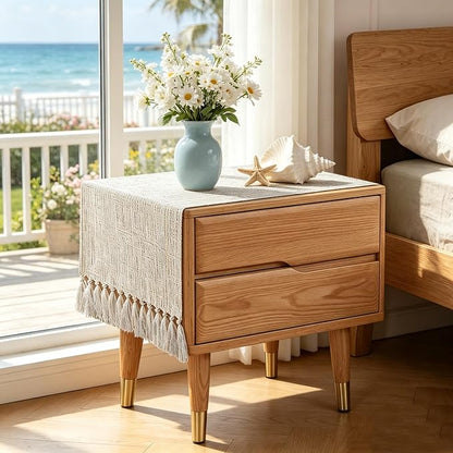 Boho Dresser Runner for Bedroom 36 Inch, Short Table Runner - Image 8