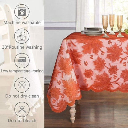 Thanksgiving Tablecloth 60 × 104 Inch - Image 6