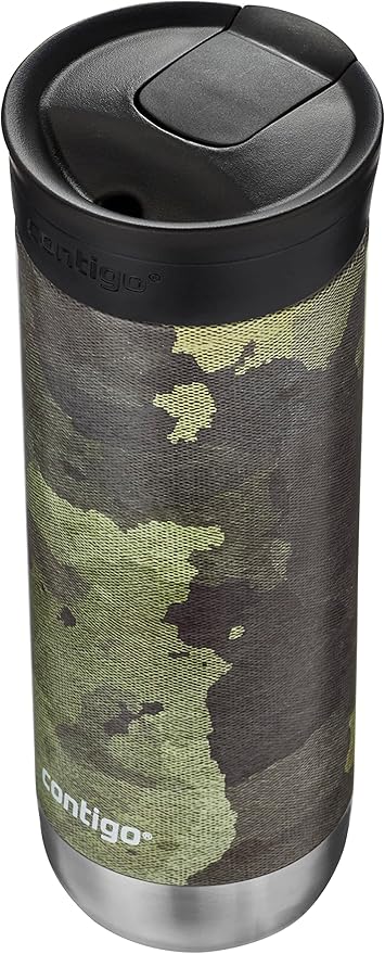Contigo HuronTravel Mug Screw Cap Stainless Steel Drinking Cup - Image 3
