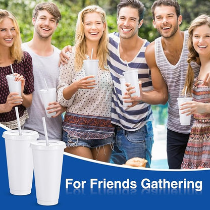 Amyhill 12 Pcs Reusable Plastic Cup - Image 6