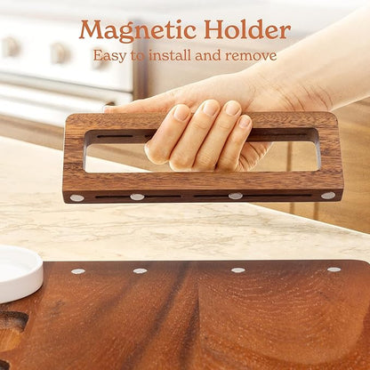 SMIRLY Charcuterie Boards Set, Large Cheese Board Set, Natural Walnut Wood Charcuterie Tray with Accessories - Housewarming Gifts New Home, Wedding & Bridal Shower Gifts for Women, Couples