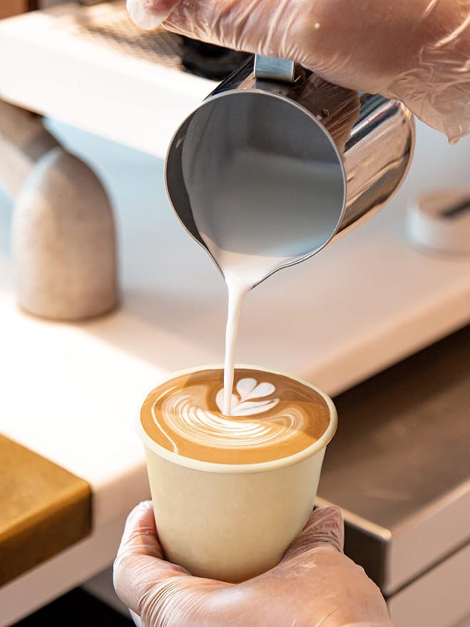 100% Compostable Disposable Coffee Cups Paper Cups Made from Bamboo, - Image 6