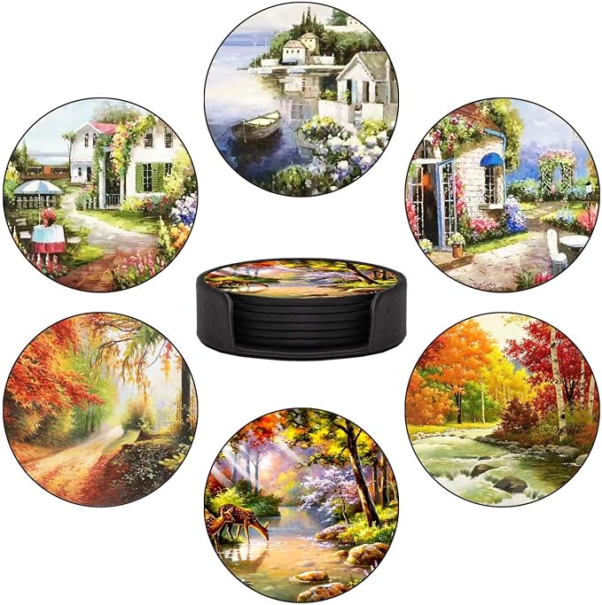 Coasters Set of 6 by Unknown