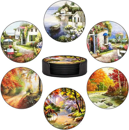Coasters Set of 6 by Unknown