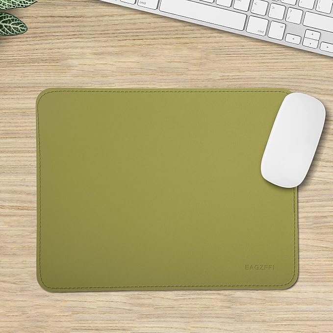 Double-Sided PU Leather & Cork Mouse Pad - Image 6