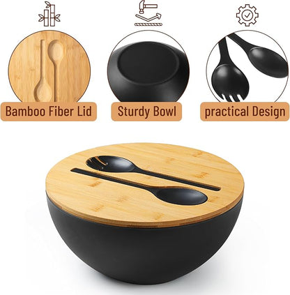 BAMBOO LAND- Extra Large Salad Bowl - Image 3