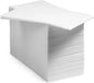 1000-Pack BloominGoods Disposable Bathroom Napkins | Linen-Feel Guest Towels, Made In USA | Cloth-Like Hand Tissue Paper, White, 12" x 17"
