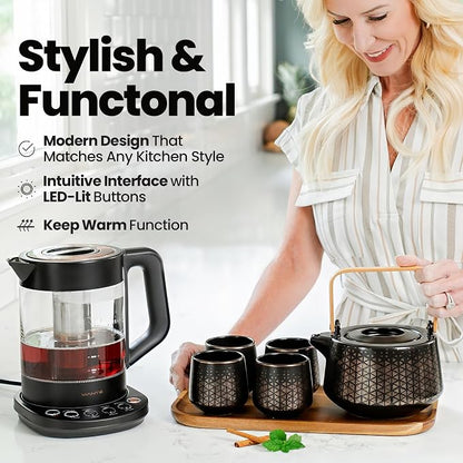 Viante Luxury Tea Set, Electric Kettle - Image 8