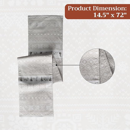 Maison d' Hermine Table Runner 100% Cotton 14.50" x 72" | Table Runners 72 - Image 7