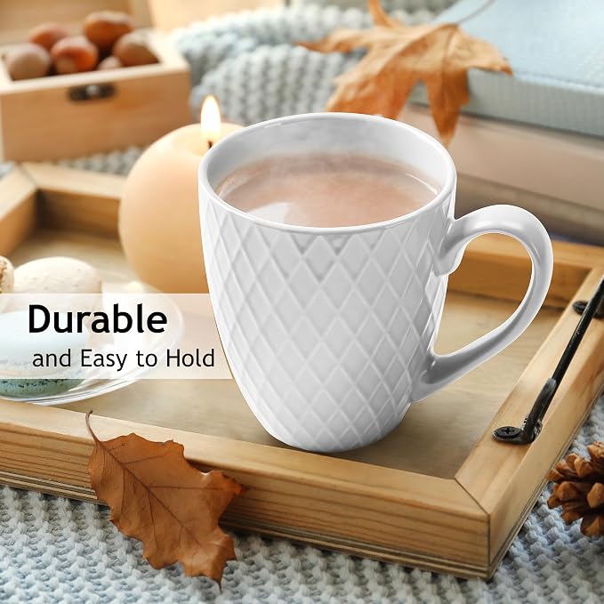 MIAMIO - Coffee Mugs Set of 6 - Palmanova - Daily Table Set | Ceramic coffee - Image 4