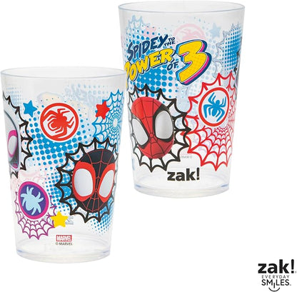 Zak Designs Marvel Spider-Man Nesting Tumbler Set - Image 9