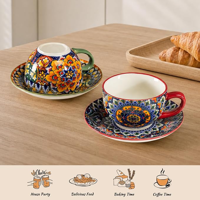 Henten Home Ceramic Tea Cup - Image 5