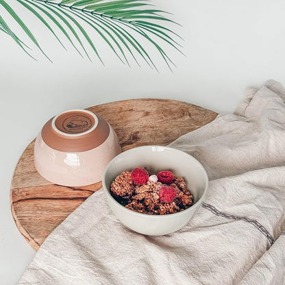Mora Ceramic Small Dessert Bowls - 16oz - Image 6