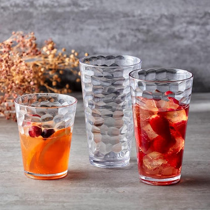 Amazing Abby - Iceberg - 16-Ounce Plastic Tumblers, Plastic Drinking Glasses - Image 3