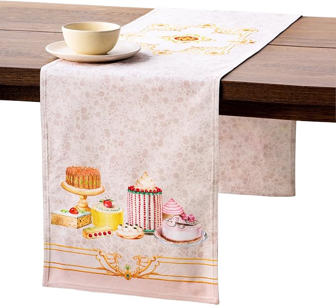 Maison d' Hermine Table Runner 100% Combed Cotton 14.5"x108" | Table Runners by MaisondHermine