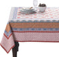 Maison d' Hermine Table Cloth Rectangle Table 100% Cotton 60 x 120 Inches Fall Tablecloth Reusable Everyday Use for Thanksgiving Christmas Decorations Dining Farmhouse Party (Romane)