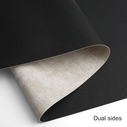Table Runners 94 Inch Long, Dual-Sided Faux Leather Table Runner | Waterproof - Image 2