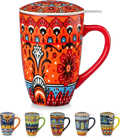 vancasso 18 Oz Tea Infuser Mug by vancasso