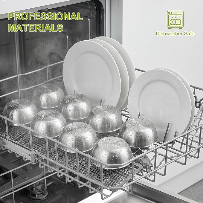 tifanso 8PCS Small Stainless Steel Dipping Bowls - Image 3