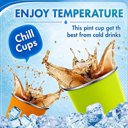 Mimorou 4 Pack Stainless Steel Pint Cups Metal Cups Unbreakable Drinking Water - Image 3