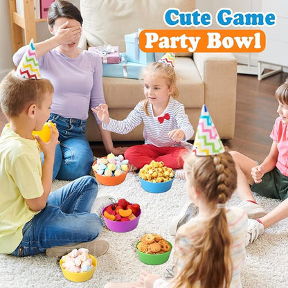 Foaincore Kids Plastic Bowls 10 oz Cereal Snack Microwave Dishwasher Safe - Image 5