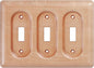 Elegant Maple Wood Cover Plate For Toggle Light Switch 3 Toggle Light Switch Cover Plate