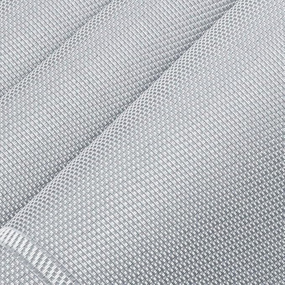 DACHUI Placemats Set of 8, Linen Look Woven Place Mats, Water Resistant, Heat Resistant, Washable, Durable Table Mats (Silver)