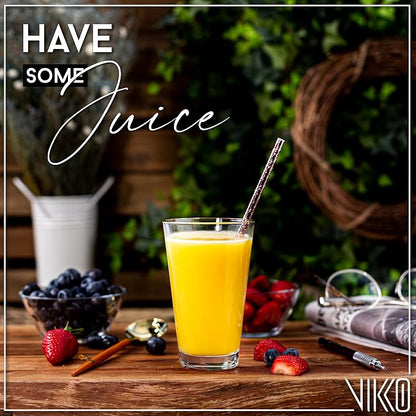 Vikko 9.5 Ounce Water Tumblers, All Purpose Drinking Glasses, Thick and Durable - Image 3