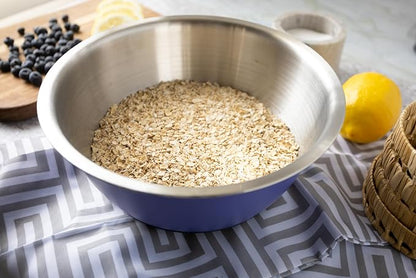 Fox Run Stainless Steel Mixing Bowl, 2.75 Quart Purple Mixing Bowl | Non-Skid - Image 6