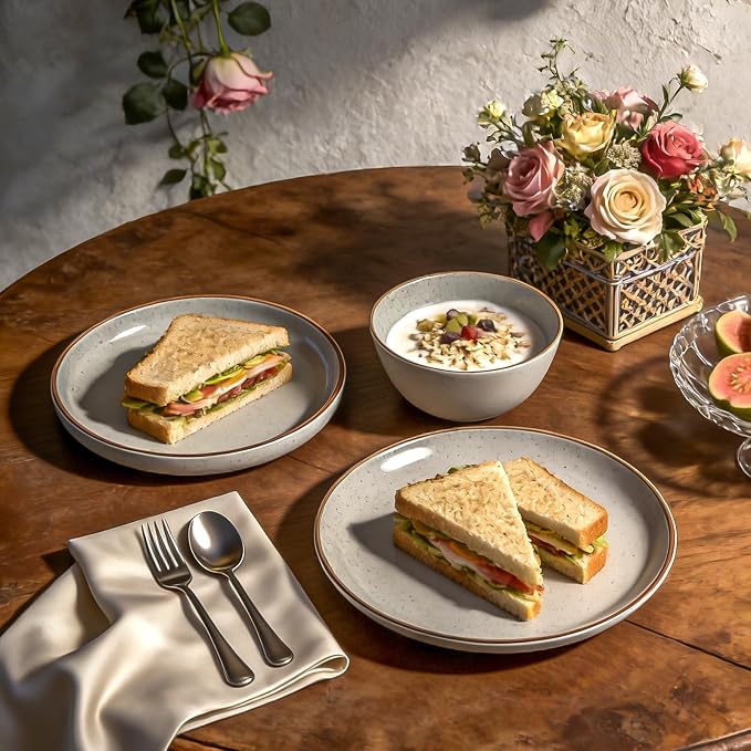HomeVSS 20-Piece Dinnerware Set - Image 4