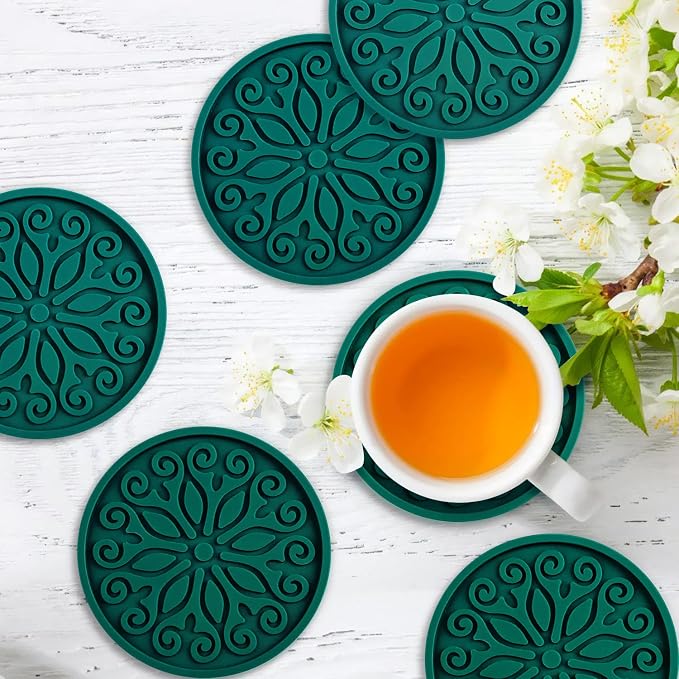 Coasters for Drinks, Silicone Coasters - Image 3