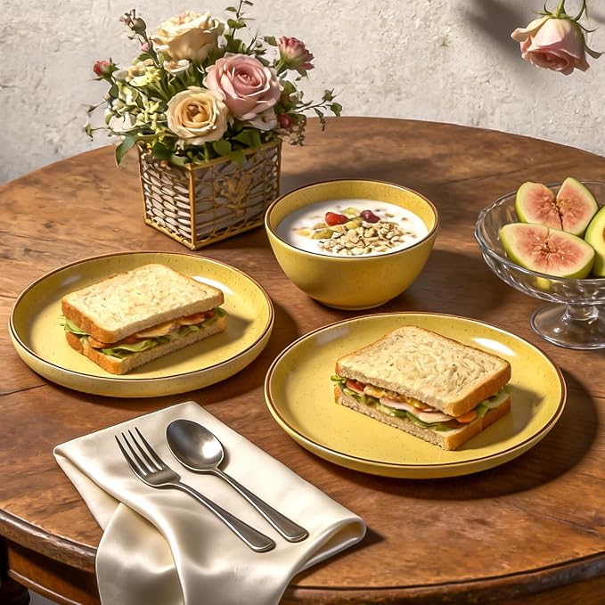 HomeVSS 20-Piece Dinnerware Set - Image 4