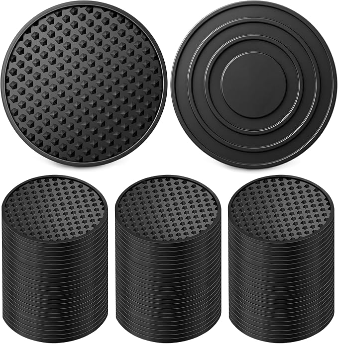 Eccliy 108 Pack Silicone Coasters by Eccliy