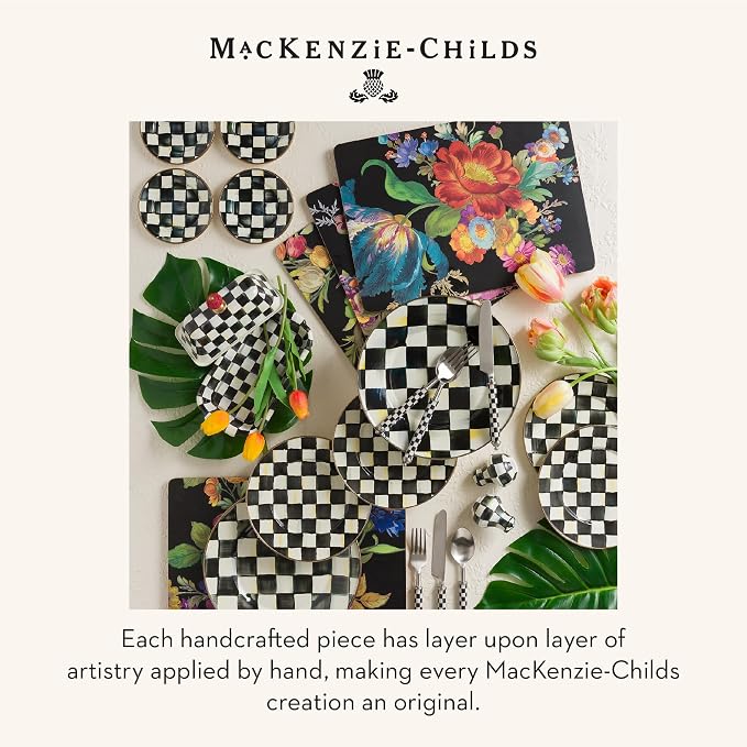 MACKENZIE-CHILDS Supper Club Salad Serving Set, Fork and Spoon Salad Servers - Image 6