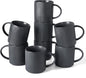 famiware Coffee Mug Set for 8, Star 16 oz Catering Mugs Cup Set by Famiware