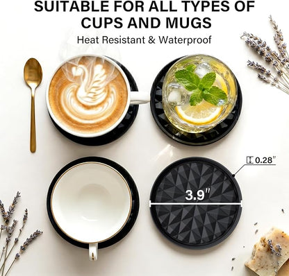 Silicone Drink Coasters Set of 4, Coaster - Image 3
