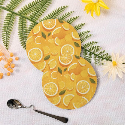 Slice Citrus 4 Piecing Set Coasters - Image 3