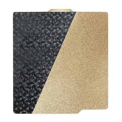 PEO+PEI Build Plate for Bambu Lab X1C/X1/P1P/P1S/P2S/A1, 257x257mm Double Sided PEO+PEI Spring Steel Bed Plate Flexible Textured Print Bed for Bambulab 3D Printers