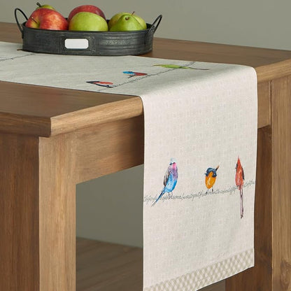 Maison d' Hermine Table Runner 100% Cotton 14.50" x 108" | Table Runners 108 - Image 8
