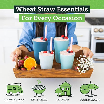Grow Forward Premium Wheat Straw Cups - Image 2